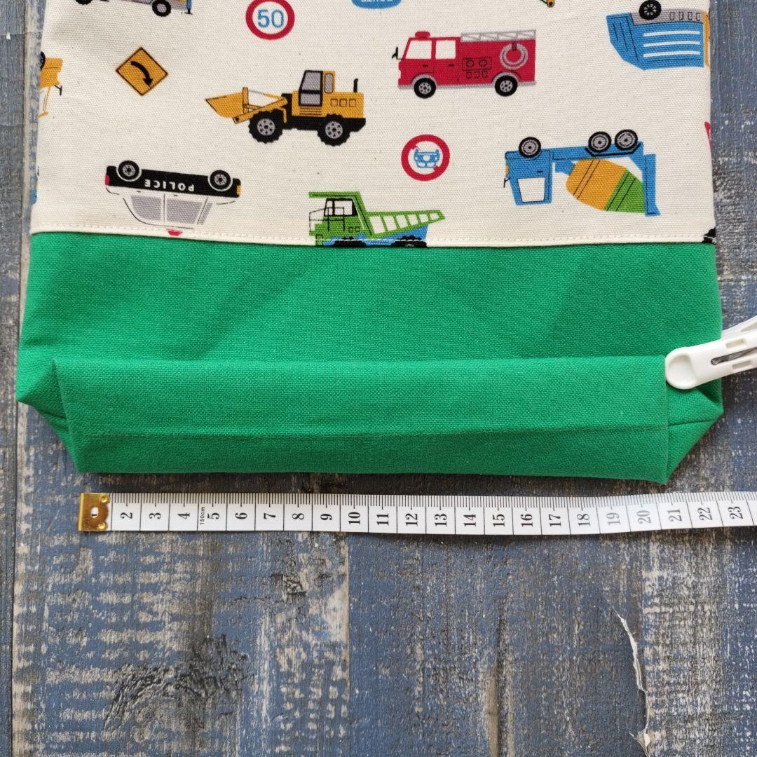 ♬105♥bibi♥様 オーダー専用☆入園セットお気に入りはたらく車たち　みどり