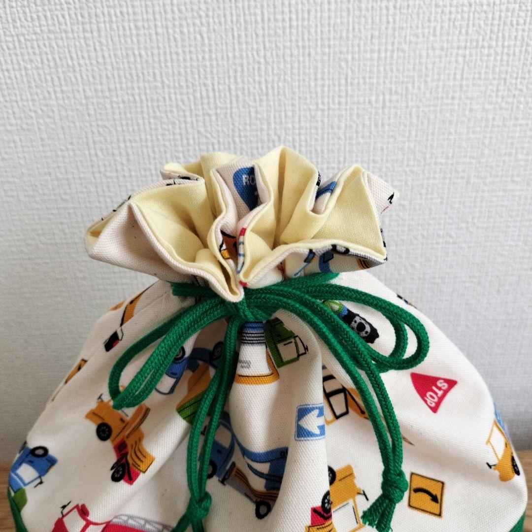 ♬105♥bibi♥様 オーダー専用☆入園セットお気に入りはたらく車たち　みどり