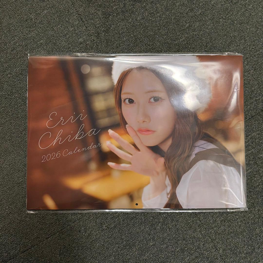 Eriri Chiba 2026年カレンダーとポストカードセット　千葉恵里