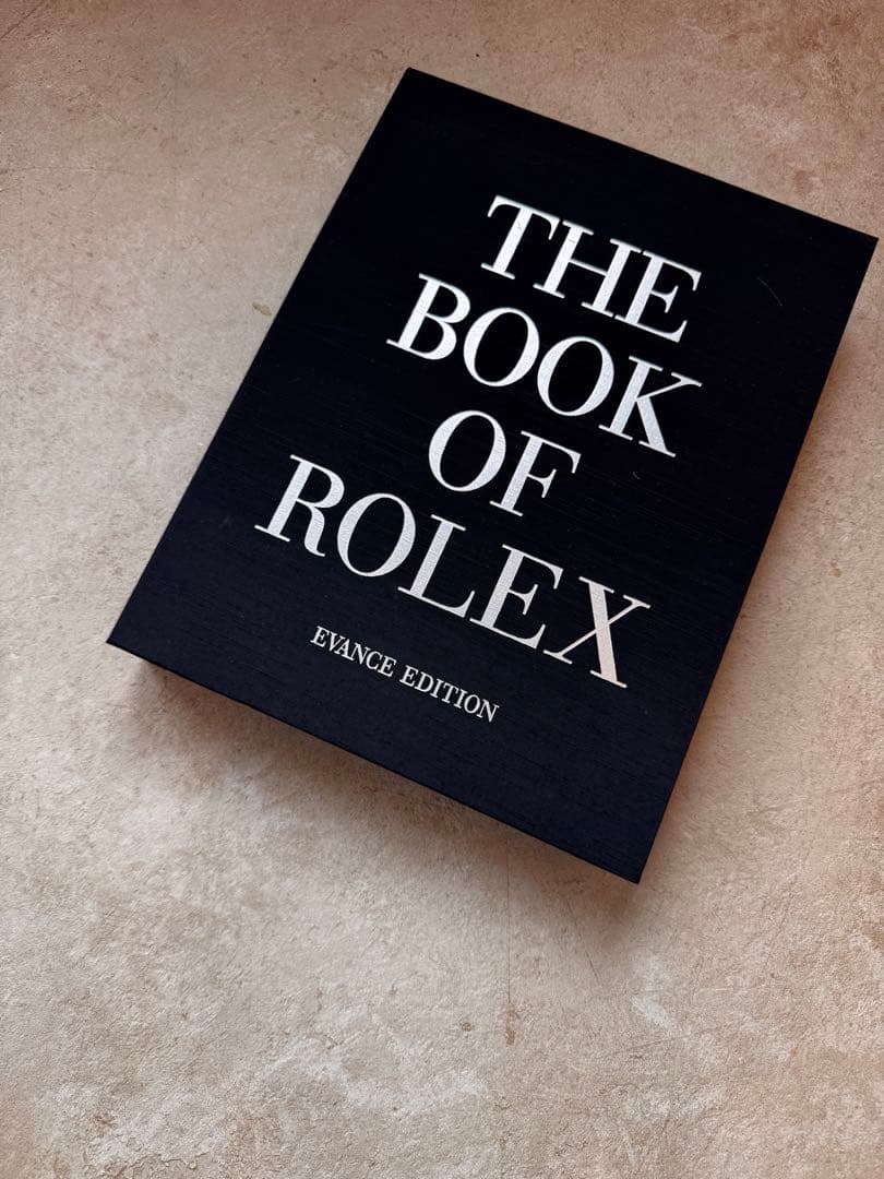 書 THE BOOK OF ROLEX EVANCE EDITION