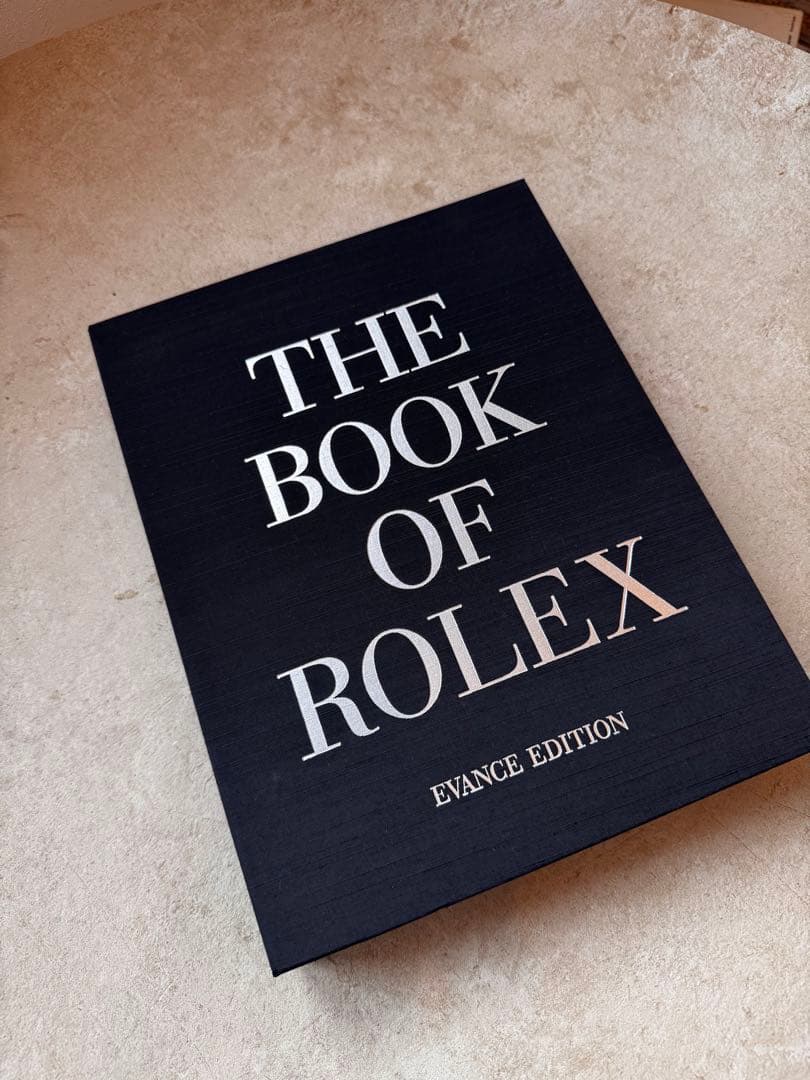 書 THE BOOK OF ROLEX EVANCE EDITION
