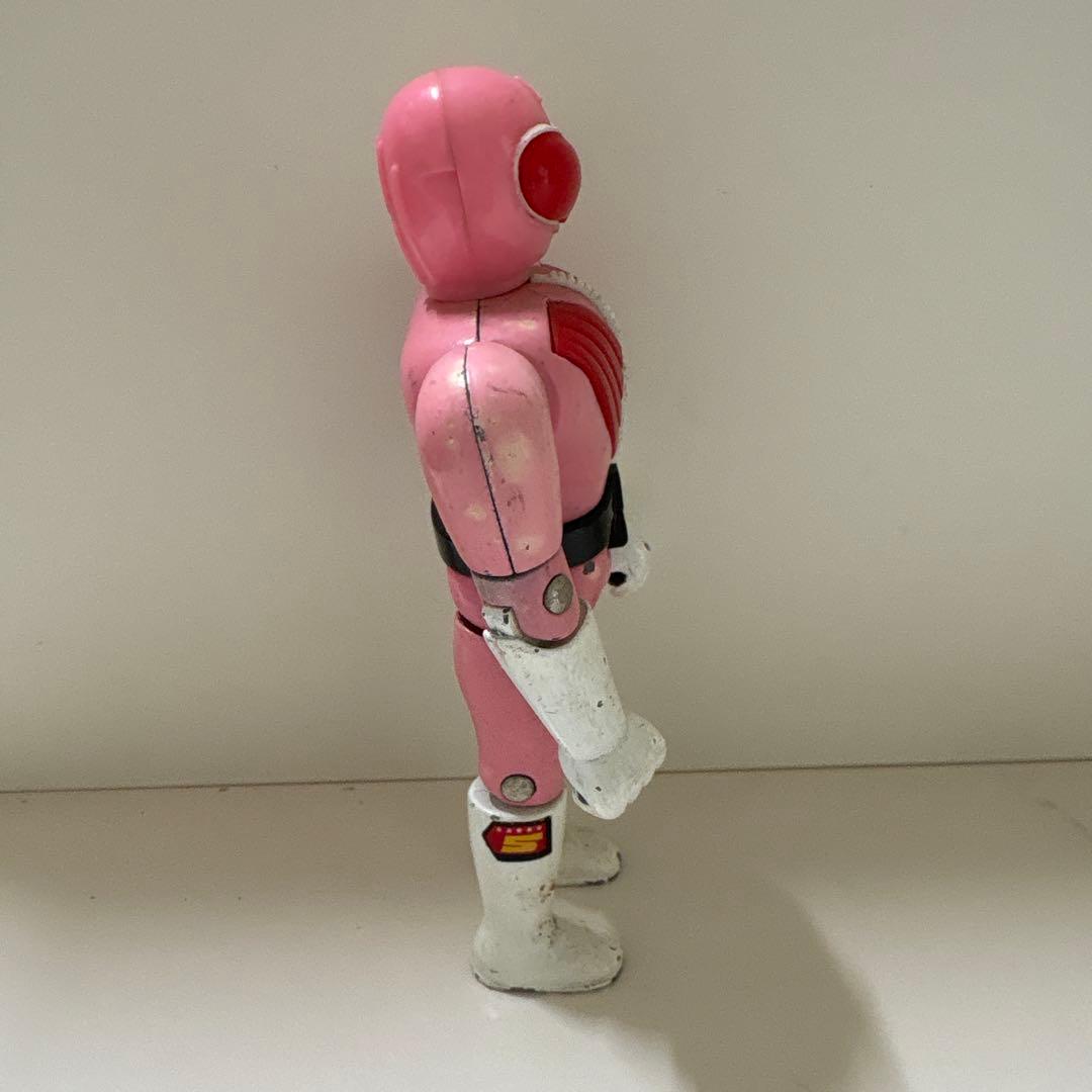 戦隊ヒーロー ピンクフィギュア