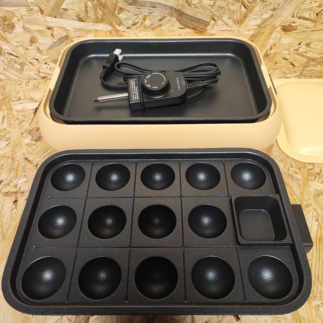 新品未使用 recolte レコルト ホットプレート 別売りたこやきプレート付き