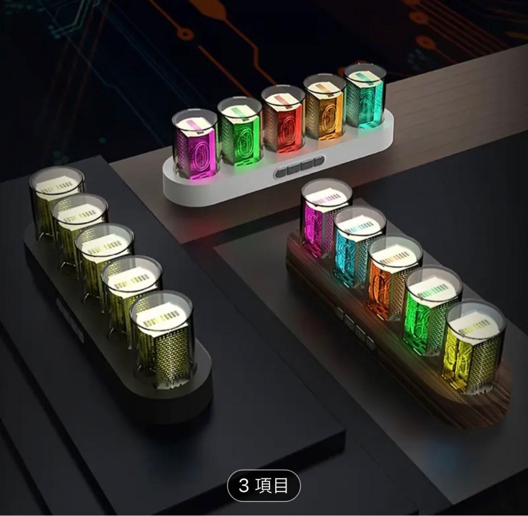 ニキシー管時計 置時計 時計