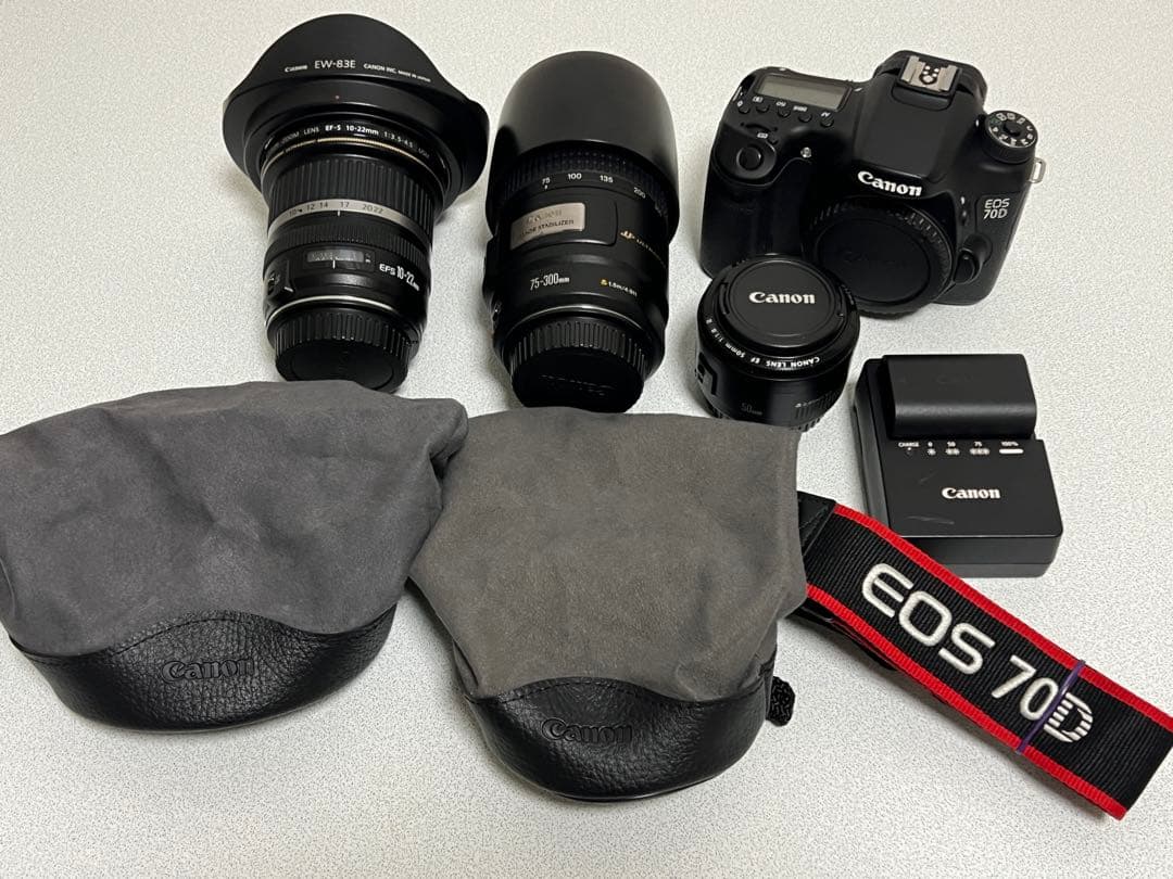 Canon EOS 70D レンズ3本セット