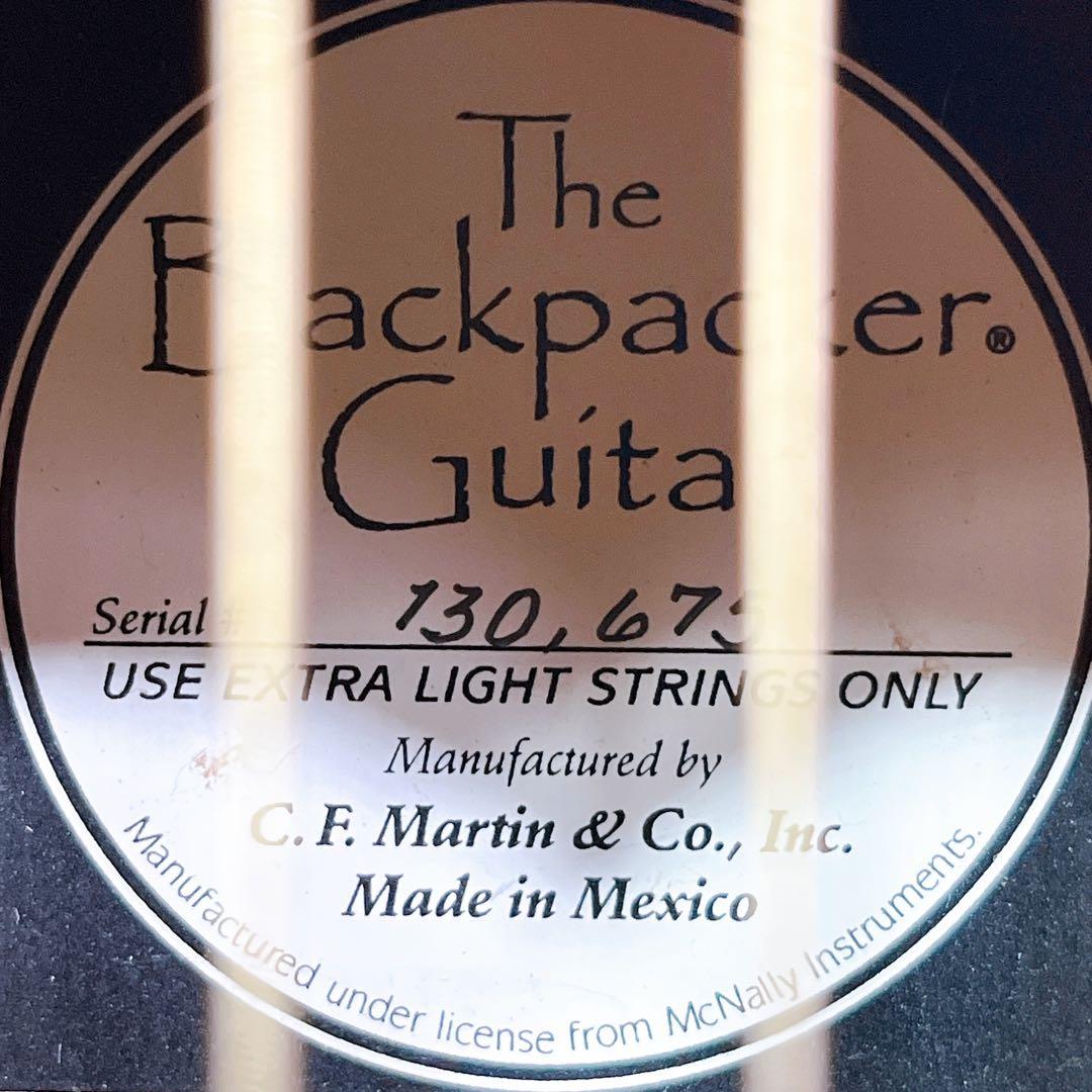 新品弦に交換済！MARTIN バックパッカーギター トラベルギター エレアコ仕様