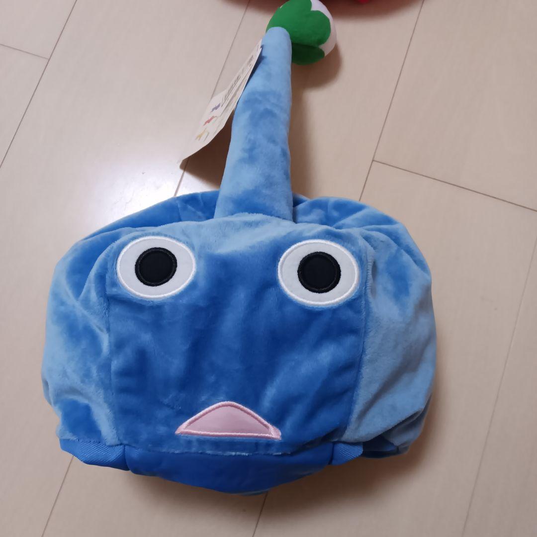 【新品】ピクミンなりきり帽子 3点セット 赤青黄