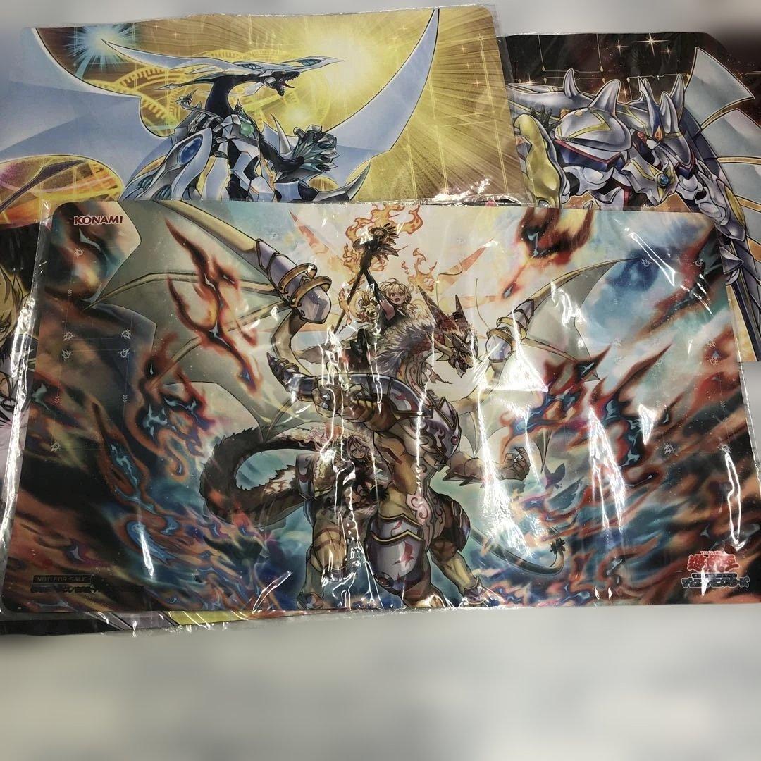 c766 遊戯王　聖霊獣騎レイラウタリ　マット　他マットまとめて