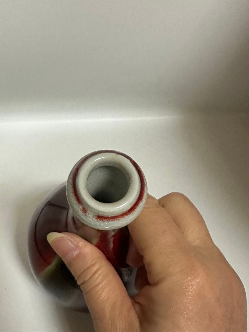 中国　景徳鎮製　花瓶