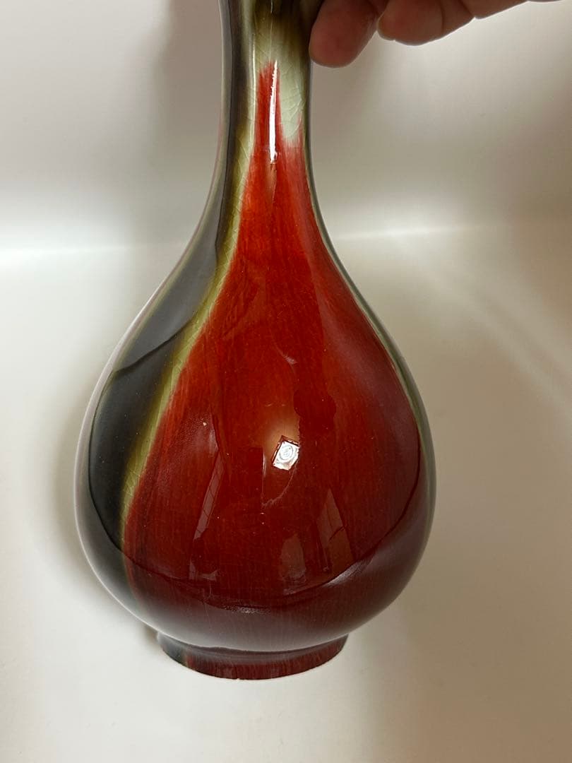 中国　景徳鎮製　花瓶