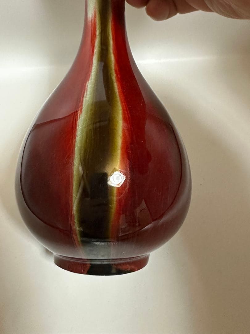 中国　景徳鎮製　花瓶