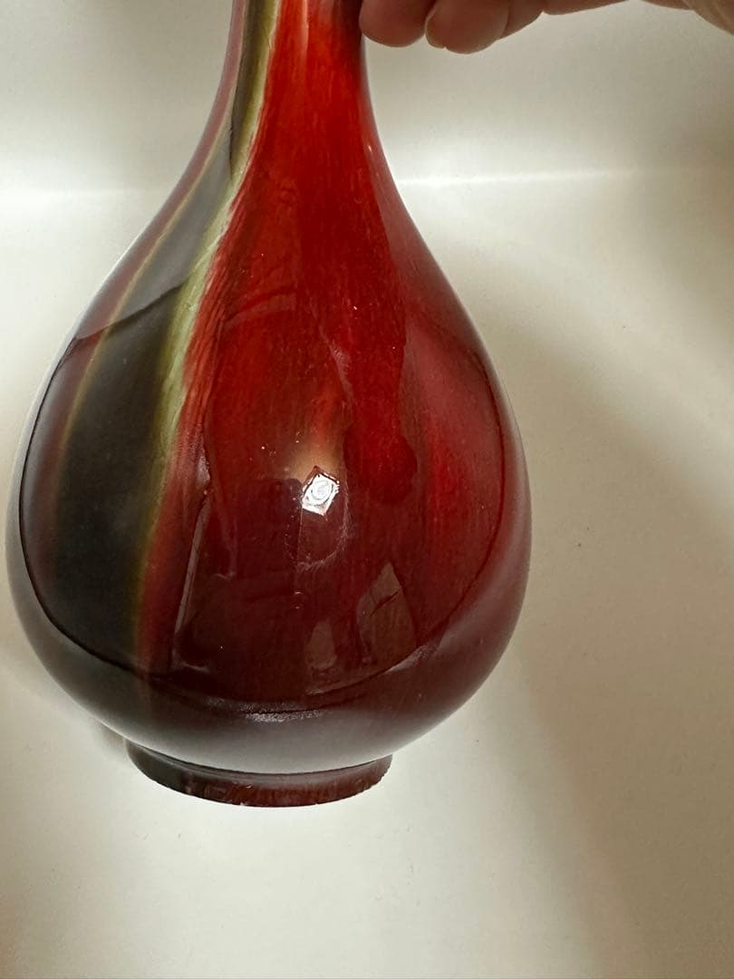 中国　景徳鎮製　花瓶