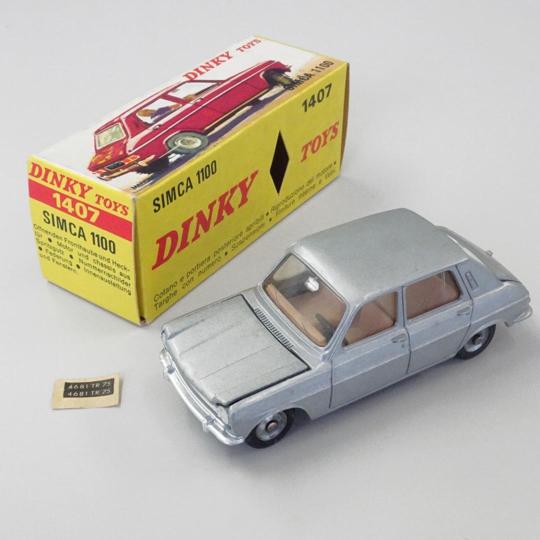 シムカ 1100 - フランス ディンキートイズ #1407