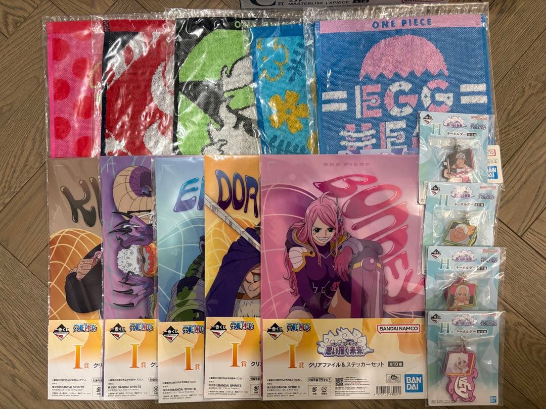 一番くじ　ワンピース　思い描く未来　D賞　アトラス　E賞　セラフィムフィギュア