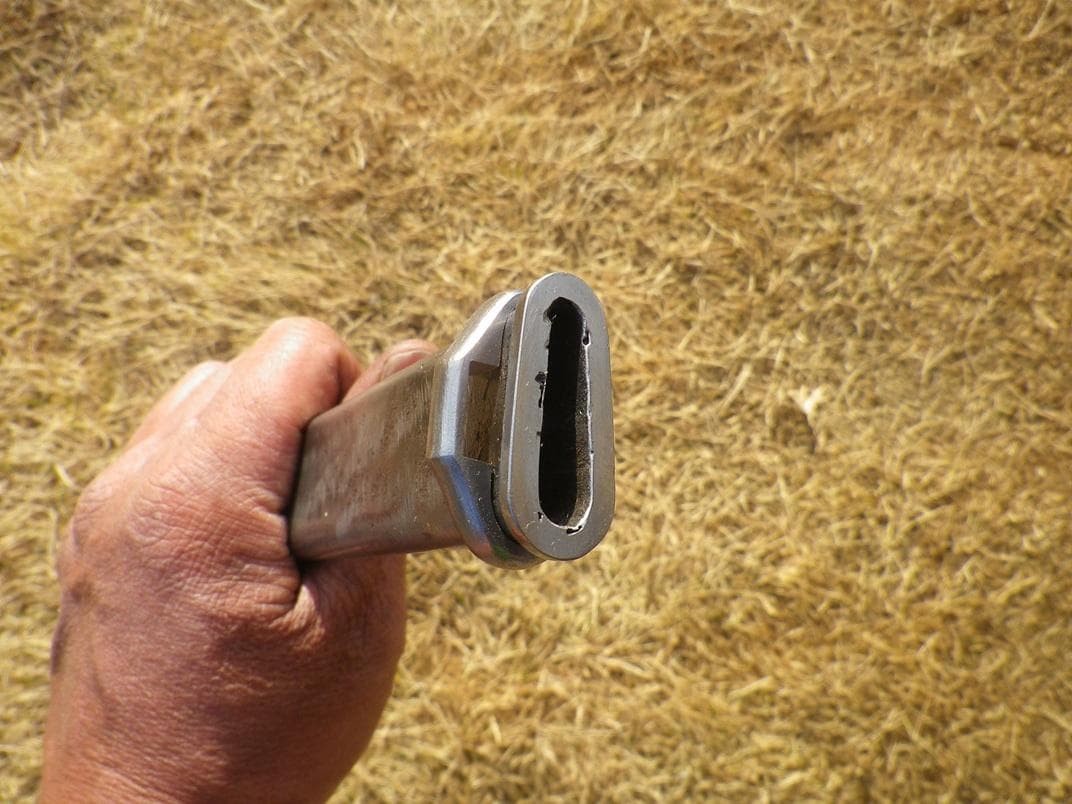 三十年式銃剣の鞘　複製品　レプリカ　スチール製