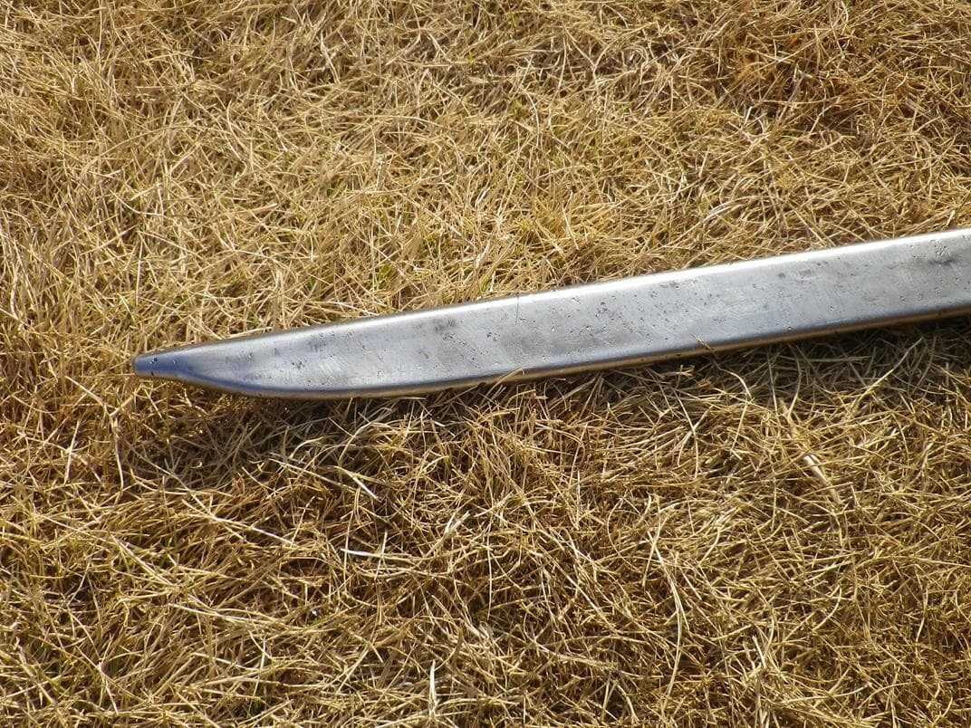 三十年式銃剣の鞘　複製品　レプリカ　スチール製