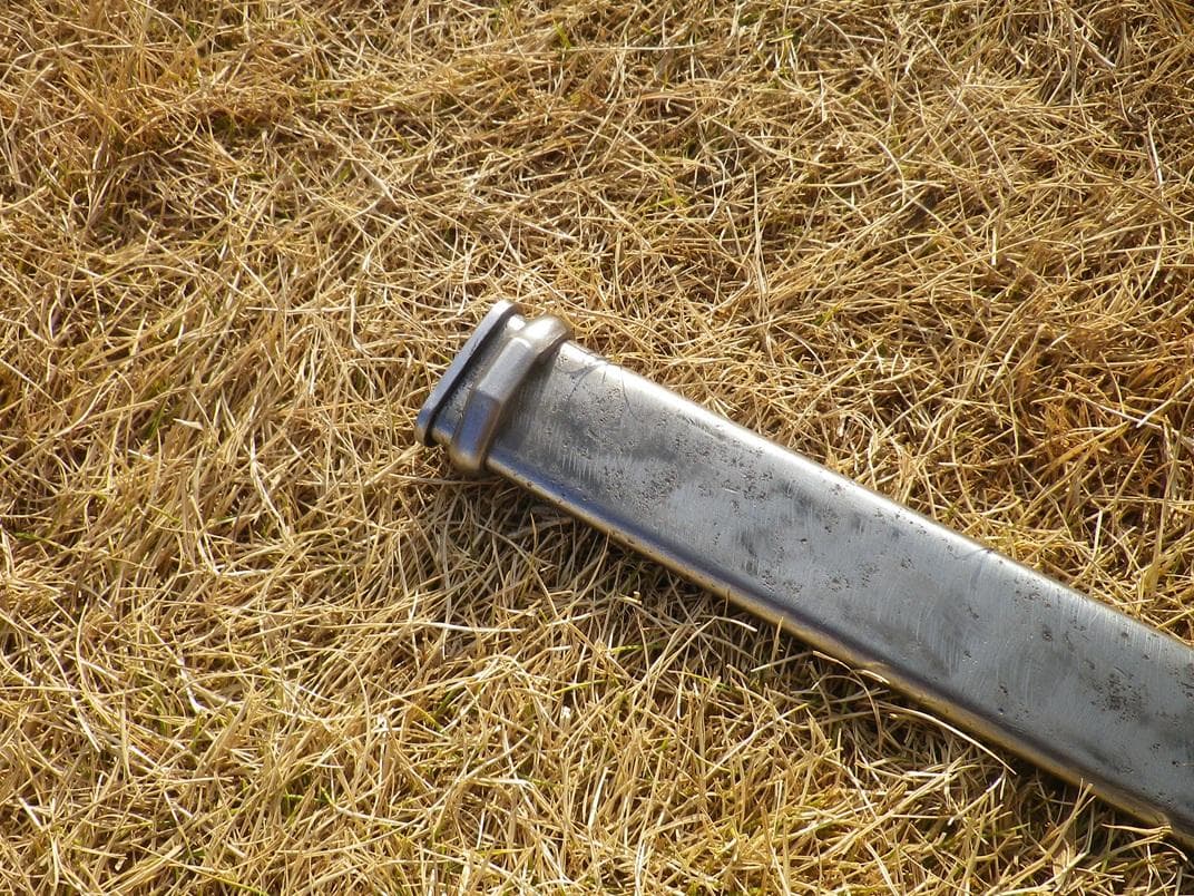 三十年式銃剣の鞘　複製品　レプリカ　スチール製