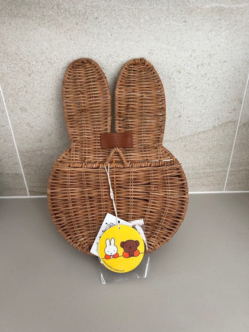 ミッフィー　壁掛けバスケット　スタディオクリップ