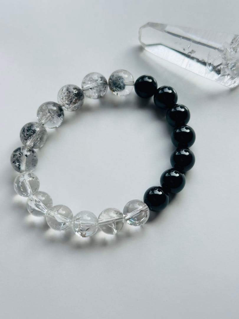 ユニドロブレスレット　ブラック系