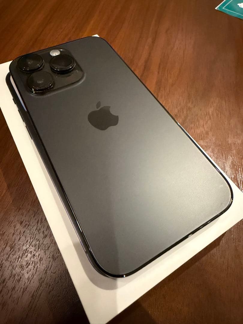 【美品】 値下 iPhone14 Pro 1TB スペースブラック　SIMフリー