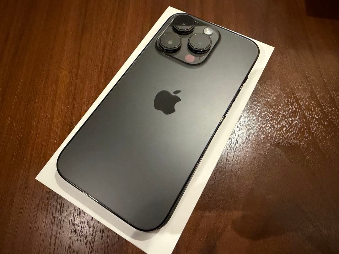 【美品】 値下 iPhone14 Pro 1TB スペースブラック　SIMフリー