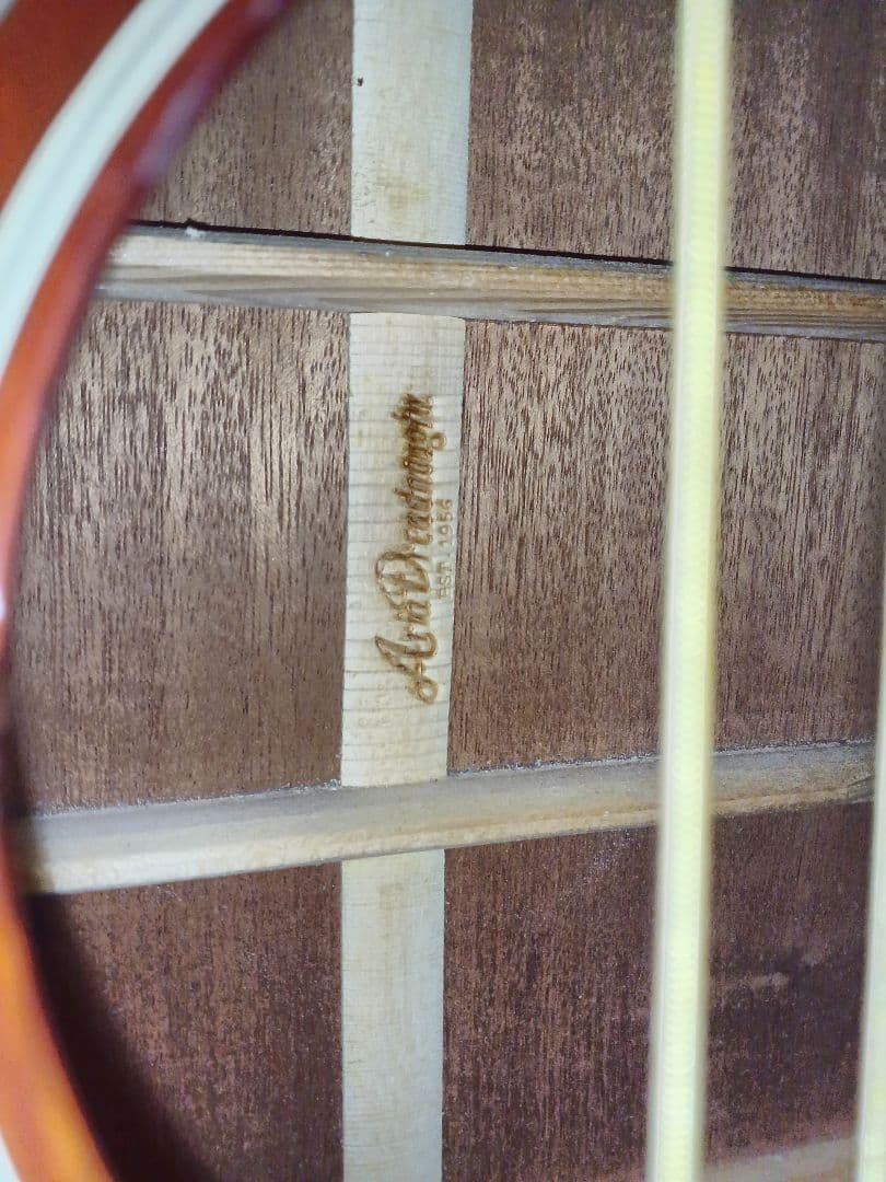 【送料込】【美品】アリア　ドレッドノート　ARIA　トップ単板　低弦高　整備済