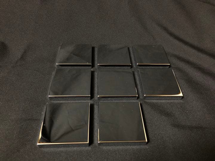 【送料無料】 高級仕上げインシュレーター　クロムメッキ仕様　8個セット