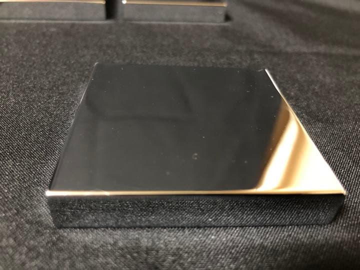 【送料無料】 高級仕上げインシュレーター　クロムメッキ仕様　8個セット