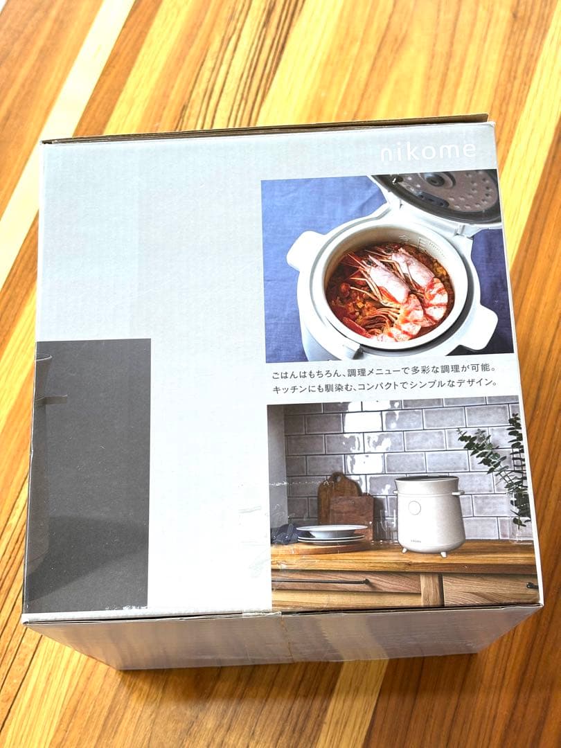 nikome ニコメ マルチライスクッカー 炊飯器 コンパクト 2合炊 ホワイト