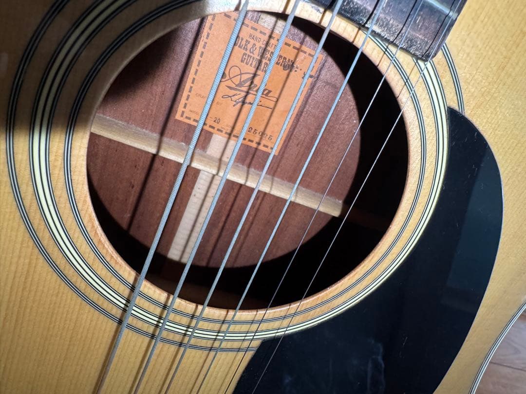 Aria W-20 1976年製 アコースティックギター アリア