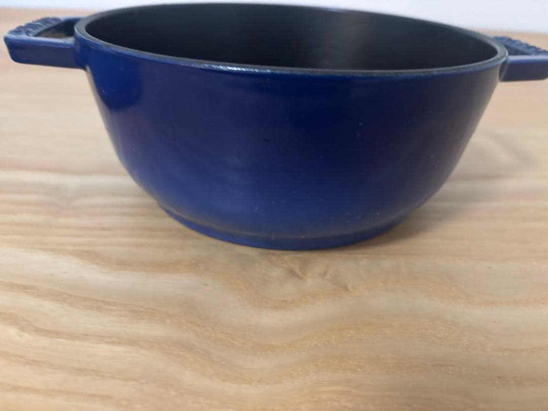 ストウブ Wa-NABE ワナベ S STAUB 16cm ブルー 【おまけ付】