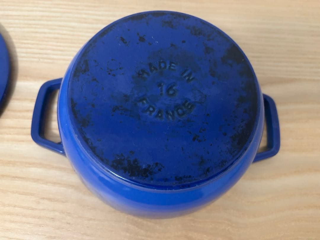 ストウブ Wa-NABE ワナベ S STAUB 16cm ブルー 【おまけ付】