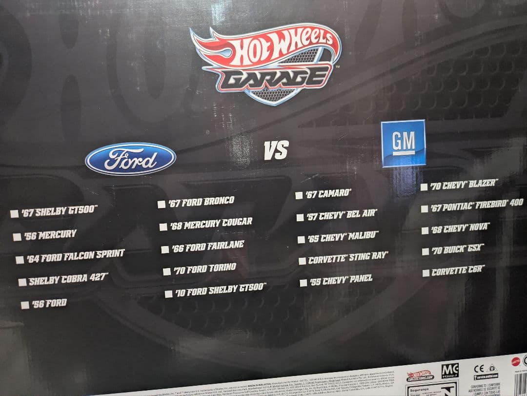 ホットウィール Garage Ford vs GM 20台セット ガレージ