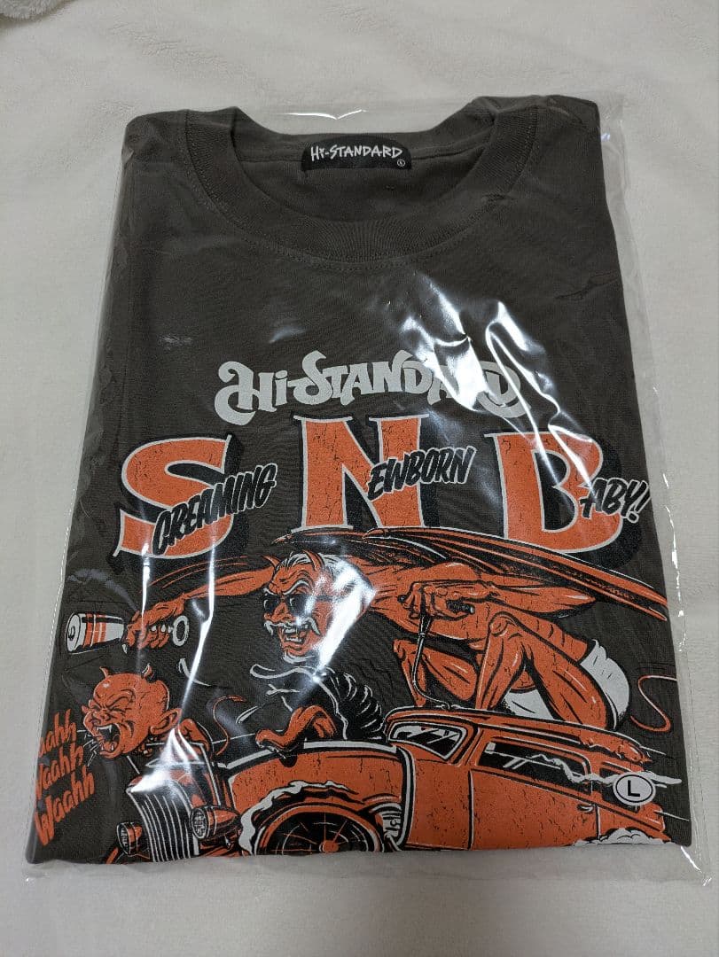 Hi-STANDARD Tシャツ ダークグレー
