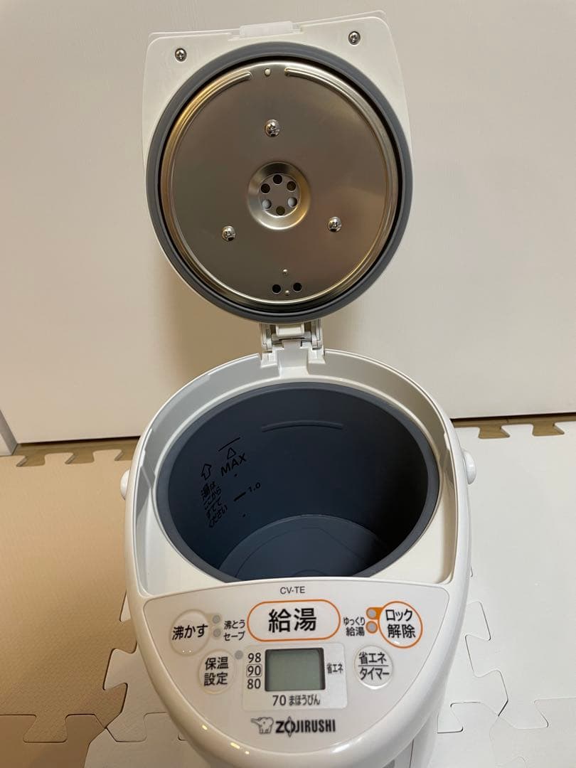 象印CV-TE22 ホワイト電気ポット 2.2L