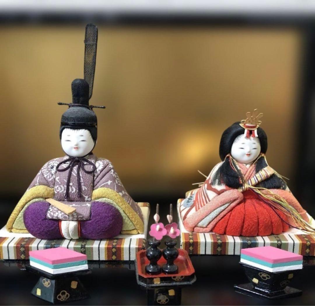 雛人形　原孝洲　木目込み　十五人　15人　ひな人形　サイドボード　木目込　孝州