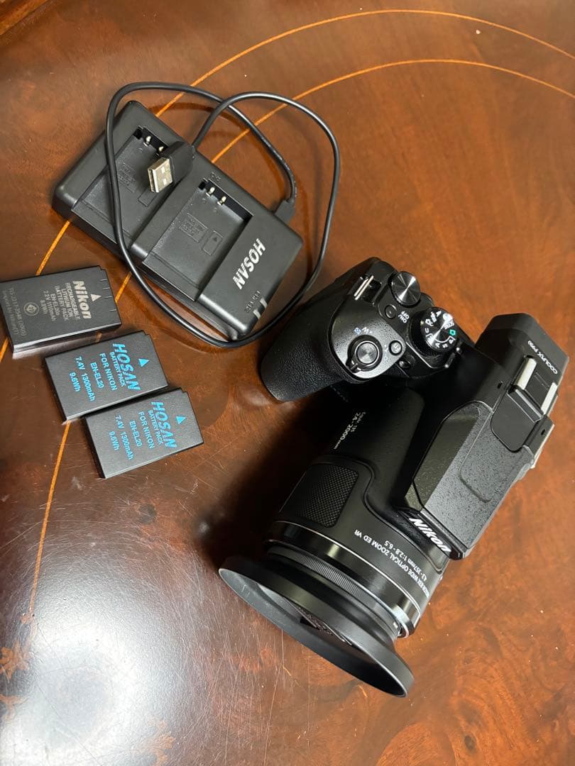 Nikon COOLPIX P950 充電器・予備バッテリー付き