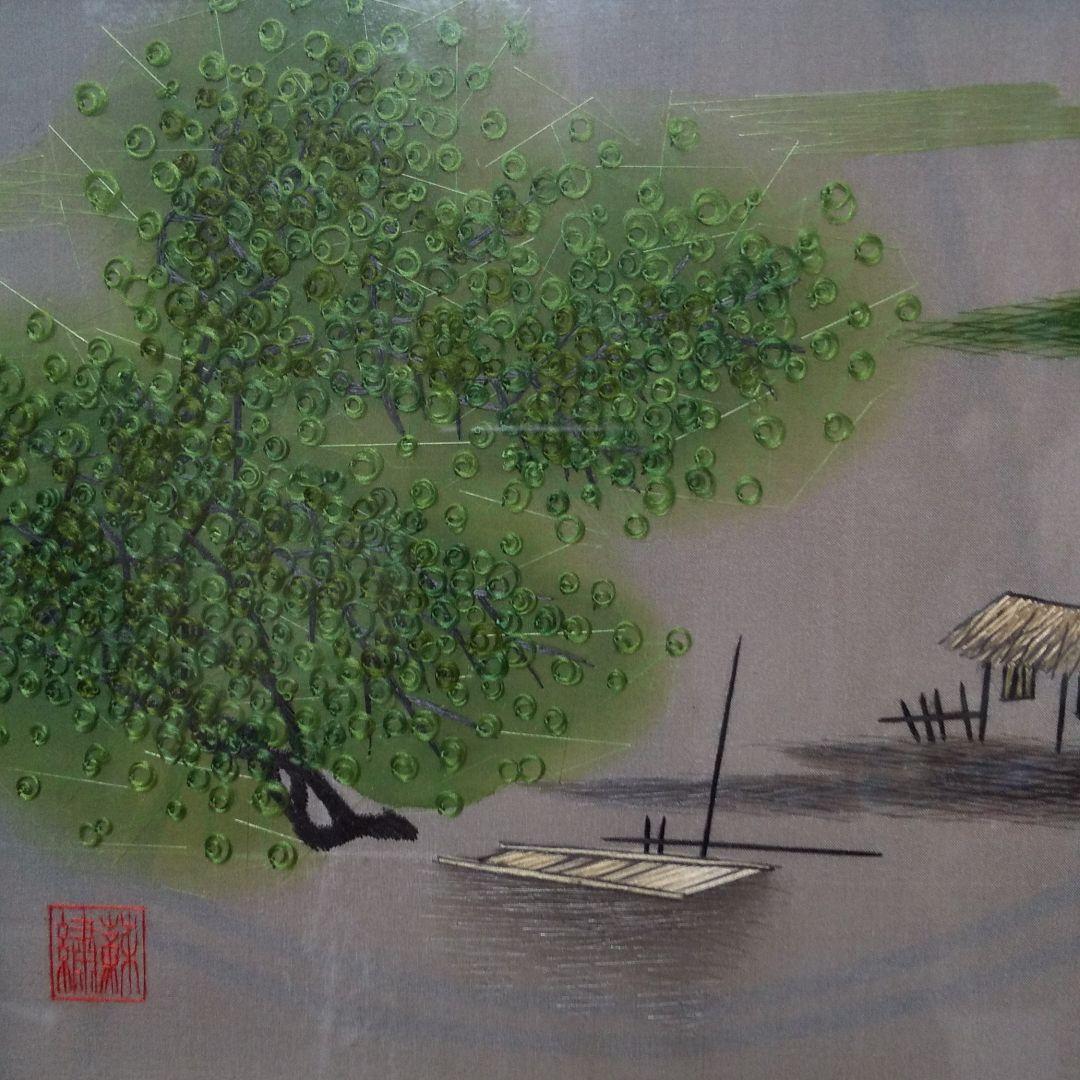 刺繍絵画(中国蘇州)