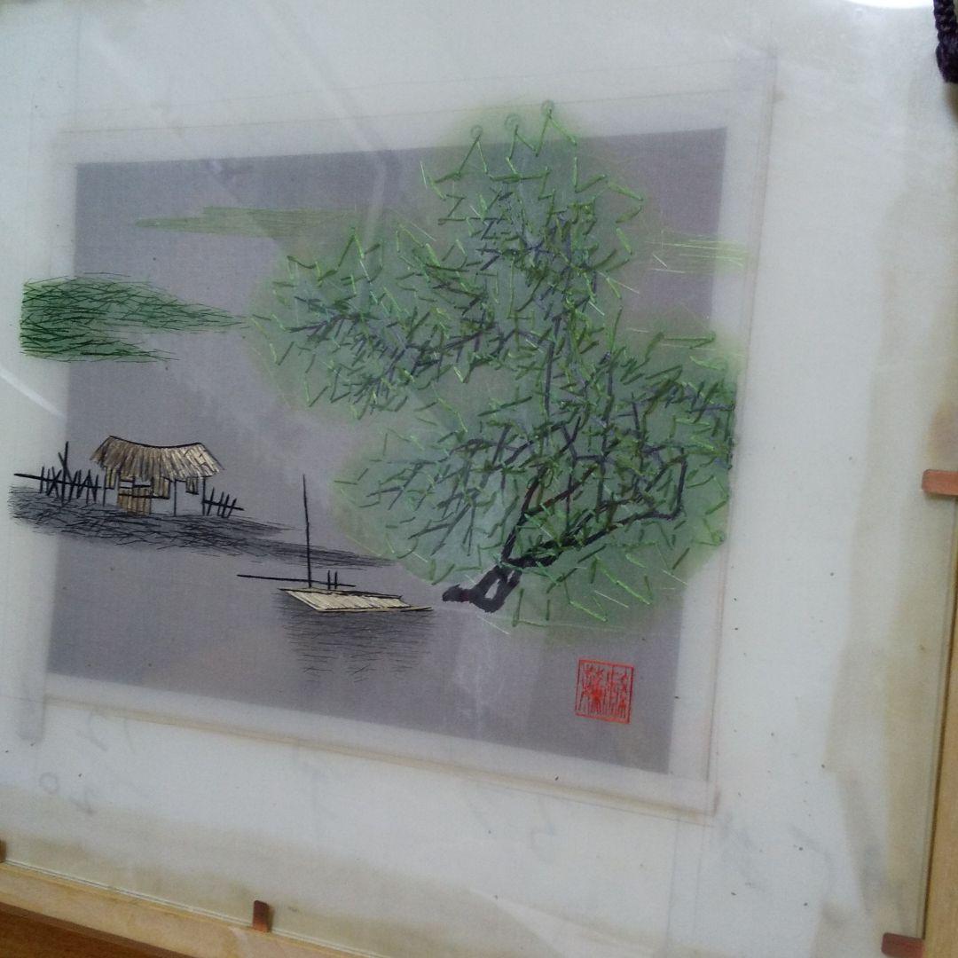 刺繍絵画(中国蘇州)