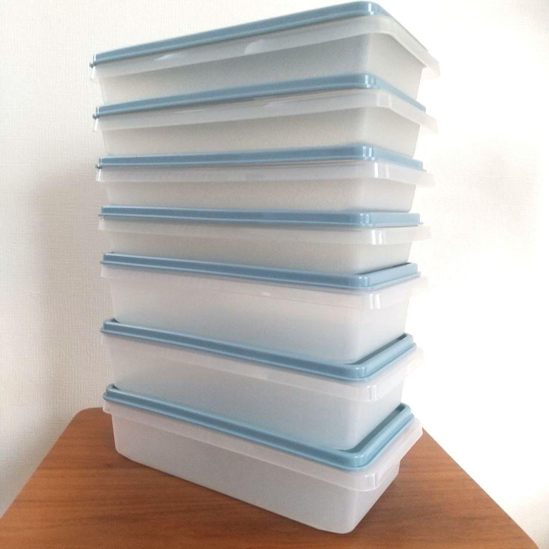 【新品 未使用】タッパーウェアSSシリーズ ラッキー７点セットすのこ２枚付