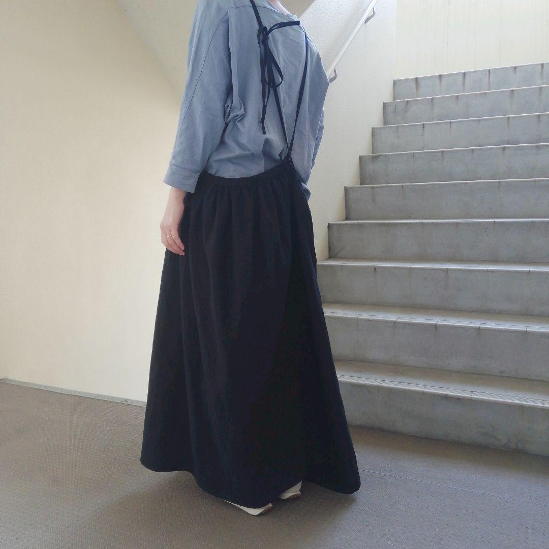 3wayエプロン◯リネンブラック