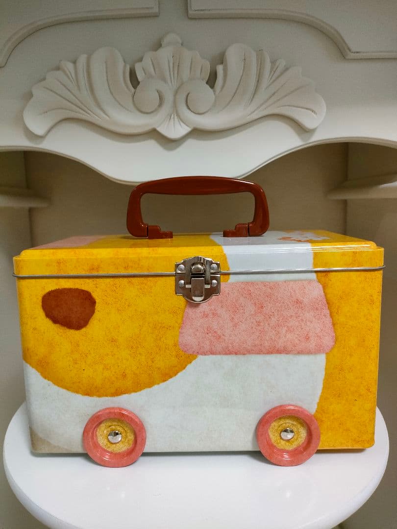 モルカー　PUIPUIモルカー缶　ポテト　車輪付き　持ち手付き