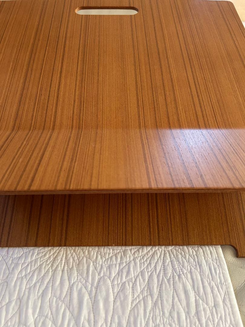 美品　サイトーウッド プライウッド マガジンラック 新聞ラック