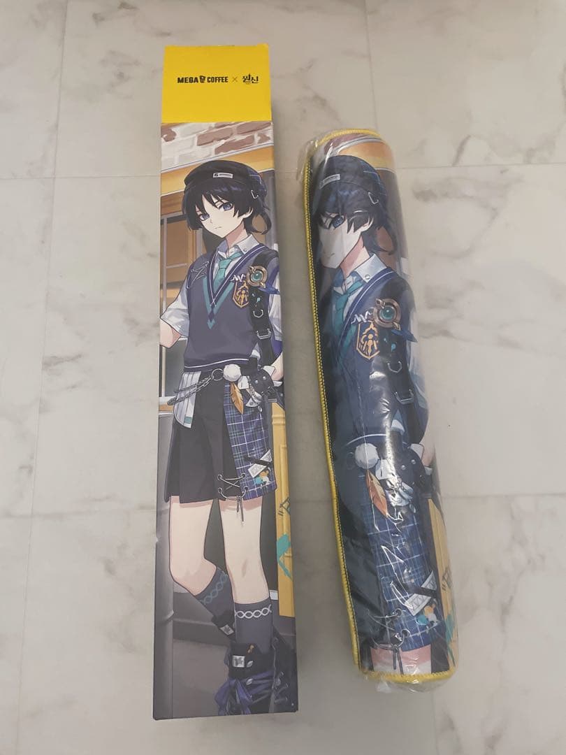 原神　MEGA MGC COFFEEコラボ　マウスパッド　放浪者