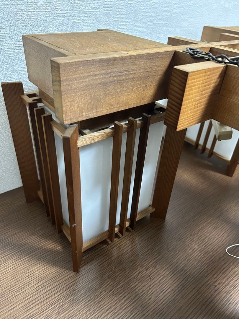 オーヤマ照明（オーデリック）和風 木製 吊り下げ照明　レトロ