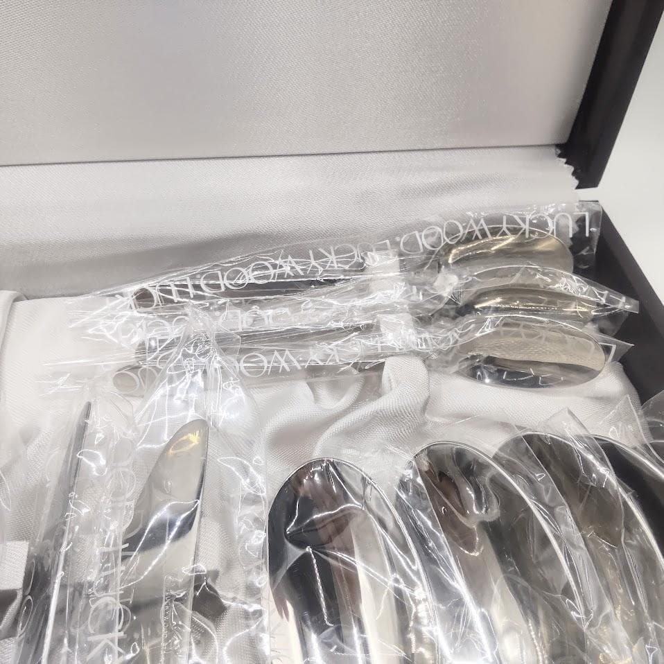 LUCKY WOOD ラッキーウッド カトラリーセット（25本・5客用）