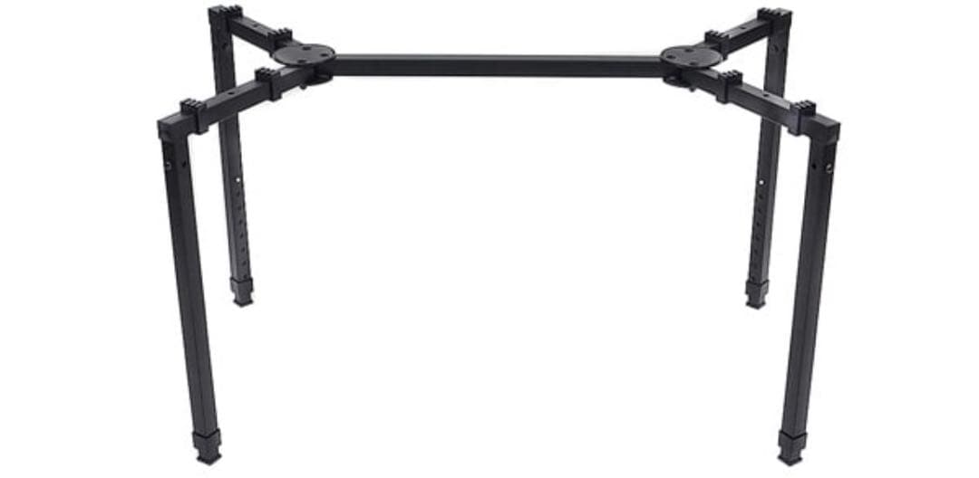 プレイテック　ピアノ　スタンド　台　折りたたみ式4脚キーボードスタンド