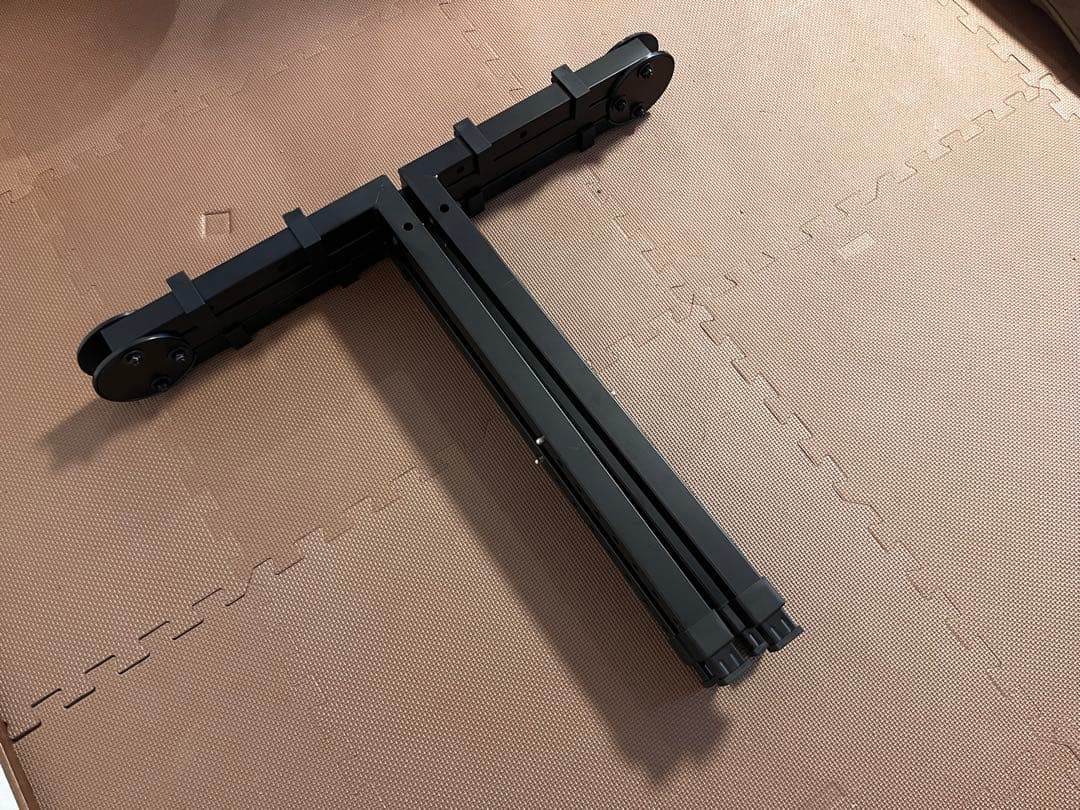 プレイテック　ピアノ　スタンド　台　折りたたみ式4脚キーボードスタンド