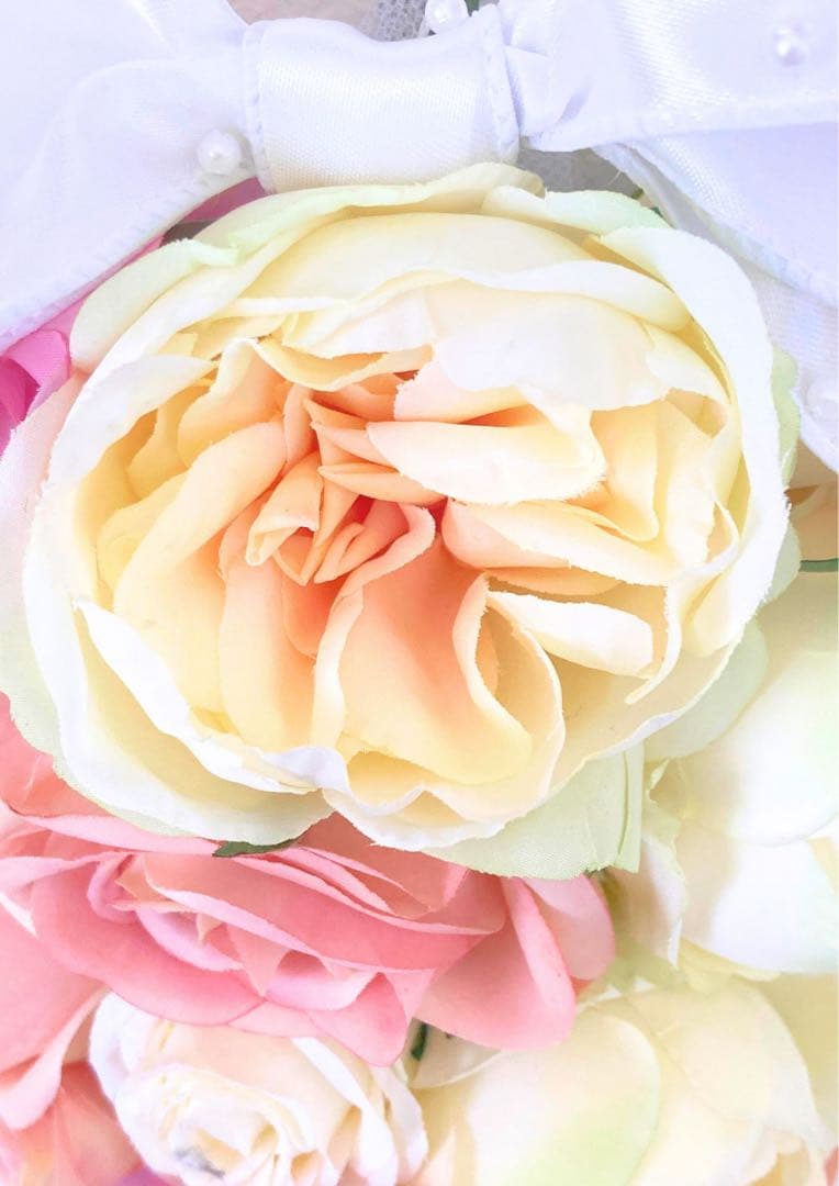 【1点限り】美しいアーティフィシャルフラワーのガーランド