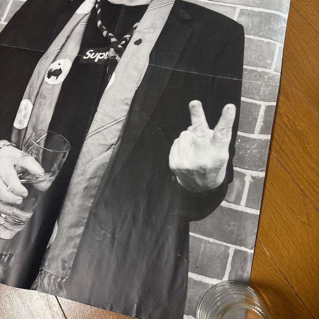 supreme 13aw Shane MacGowan 非売品 ポスター